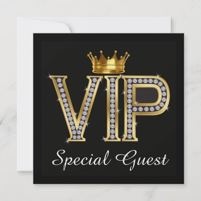 VIP Special Guest 2 - Einladung (Vorderseite)
