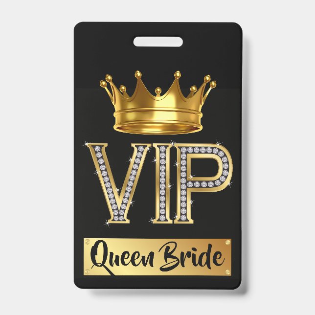 VIP Team Bride Ausweis (Vorderseite)