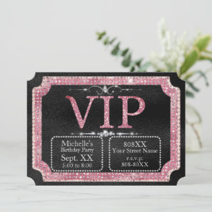 VIP-Ticket für Black & Pink Diamonds Einladung