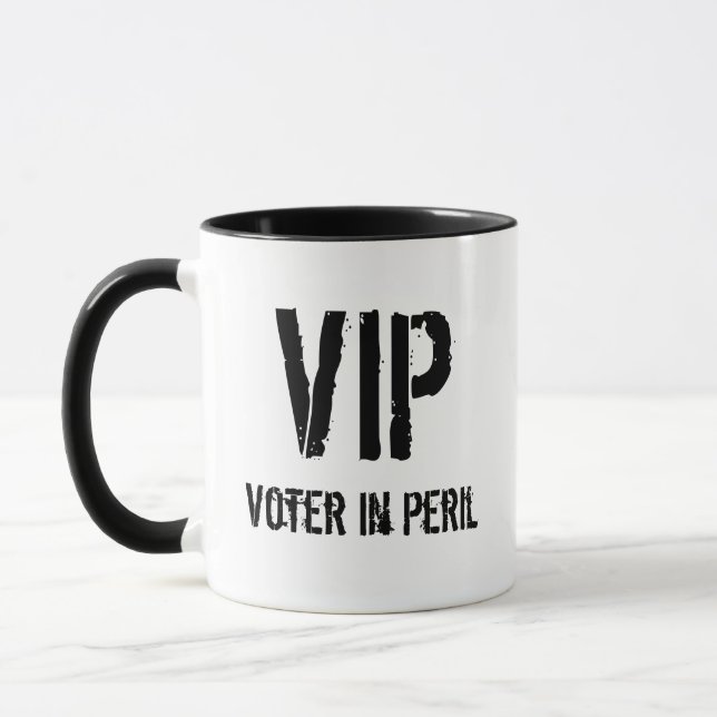 VIP-Wähler in Gefahr Tasse (Links)