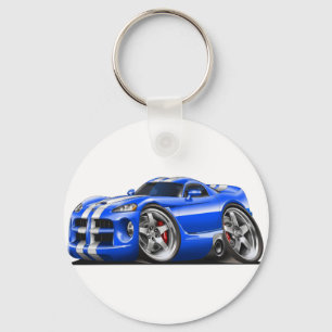 Viper GTS Blau/Weiß Schlüsselanhänger