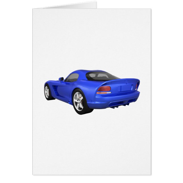 Viper Hart-Spitze Muskel-Auto: Blaues Ende (Vorne)