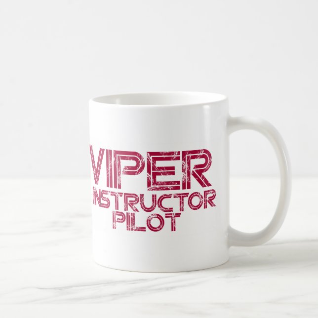 Viper-Lehrer-PilotTasse Tasse (Rechts)