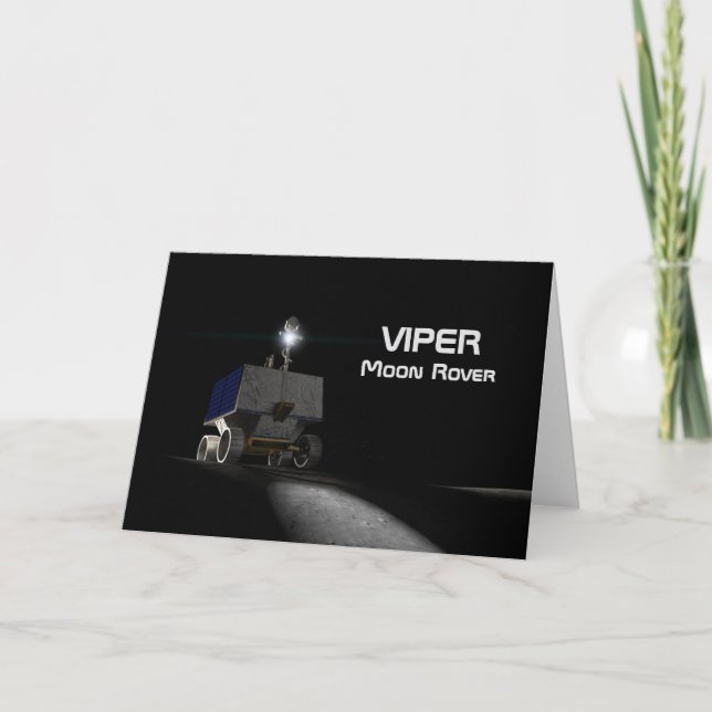 VIPER Moon Rover Karte (Vorderseite)