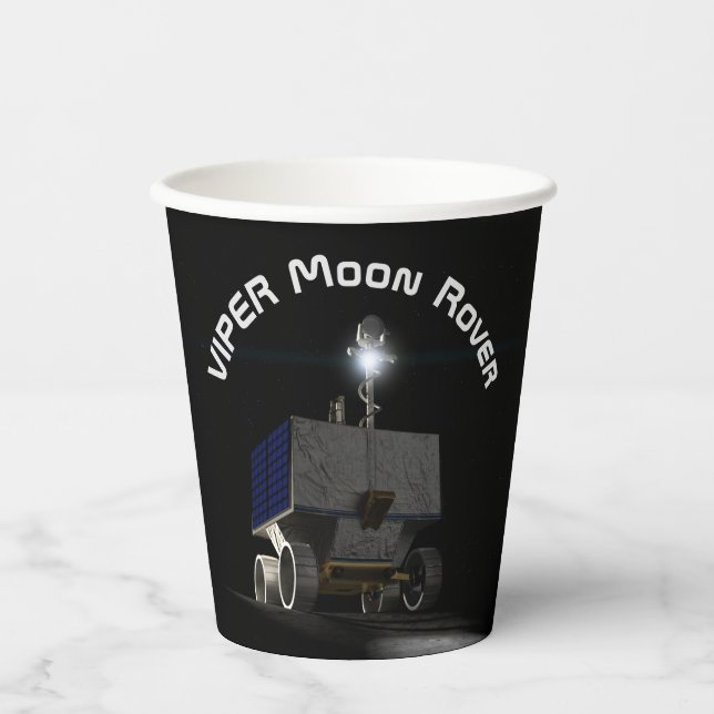 VIPER Moon Rover Pappbecher (Vorderseite)