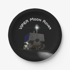 VIPER Moon Rover Pappteller