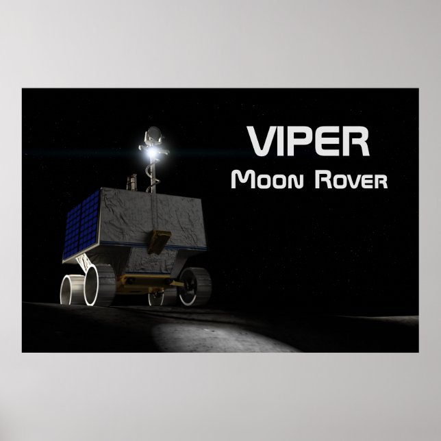 VIPER Moon Rover Poster (Vorne)