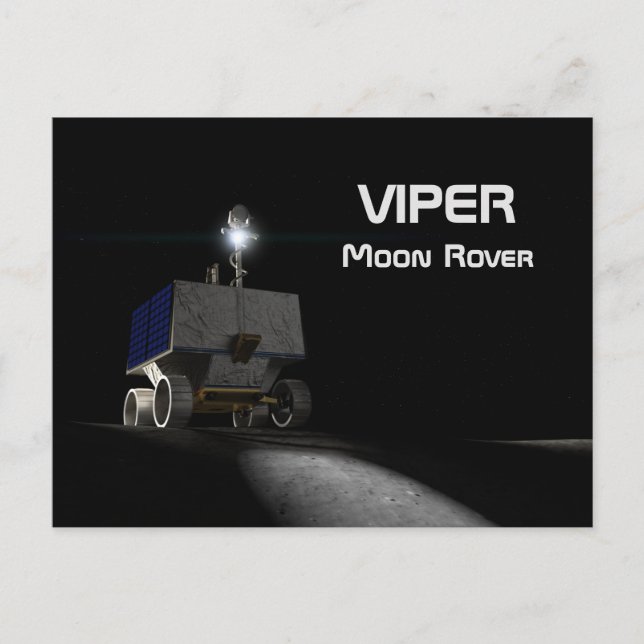 VIPER Moon Rover Postkarte (Vorderseite)