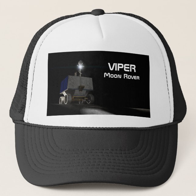 VIPER Moon Rover Truckerkappe (Vorderseite)