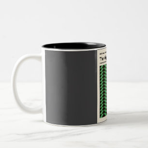 Viper Room Retro Art Zweifarbige Tasse