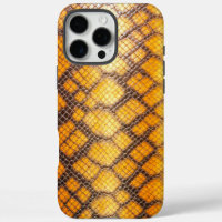 Viper Skin: Fett orange und schwarz