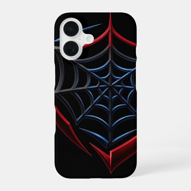 Viper SpiderWeb Schild  iPhone 16 Hülle (Rückseite)