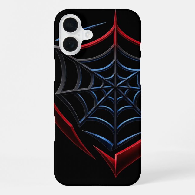 Viper SpiderWeb Schild  iPhone Hülle (Rückseite)