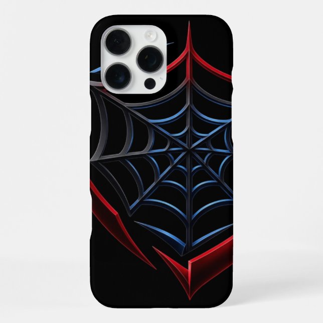 Viper SpiderWeb Schild  iPhone Hülle (Rückseite)