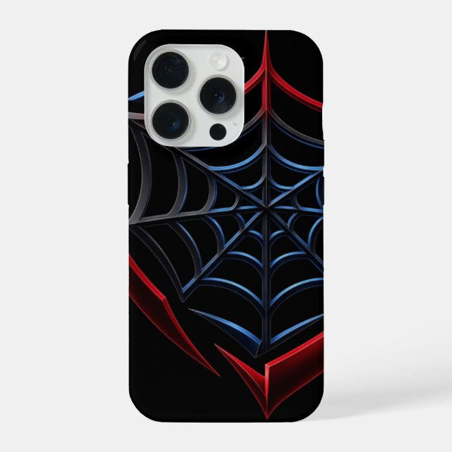 Viper SpiderWeb Schild  iPhone Hülle (Rückseite)