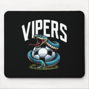 Vipers Fußball-Maskottchen für Jugendmannschaftssp Mousepad