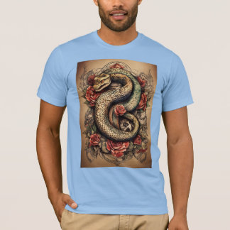 Vipers Vogue: Embrace Serpentine Style" T-Shirt