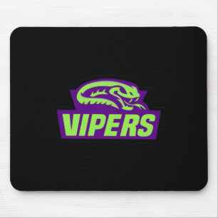 Vipers werfen Sticker zurück Mousepad