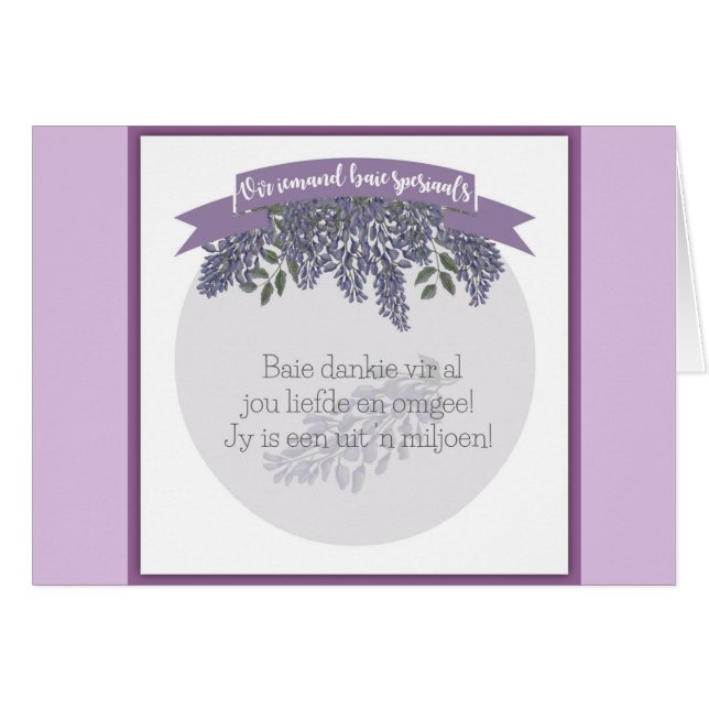 Vir iemand baie spesiaals (Vorderseite (Horizontal))