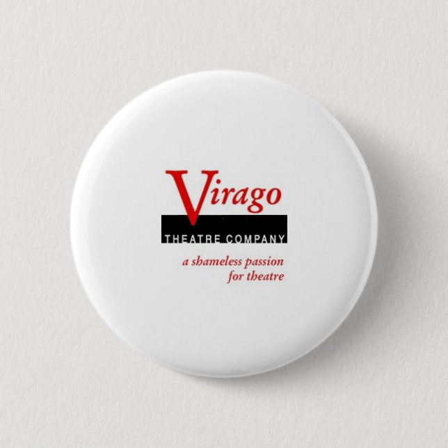 Viragoknopf Button (Vorderseite)
