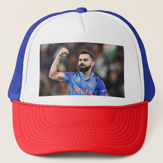 Virat Kohli cap Truckerkappe (Vorderseite)