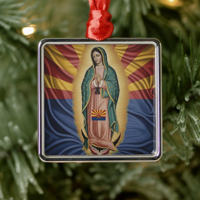 Virgen de Guadalupe - Arizona Ornament Aus Metall (Baum)