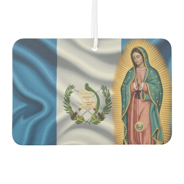 Virgen de Guadalupe - Guatemala Autolufterfrischer (Vorderseite)