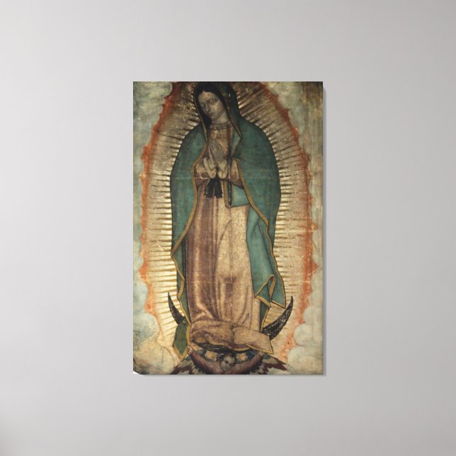 Virgen de Guadalupe Leinwanddruck (Vorderseite)