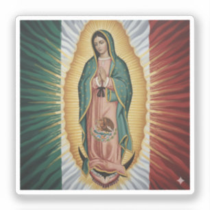 Virgen de Guadalupe - Mexiko Aufkleber