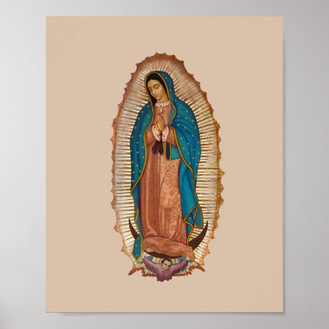 Virgen de Guadalupe Poster (Vorne)