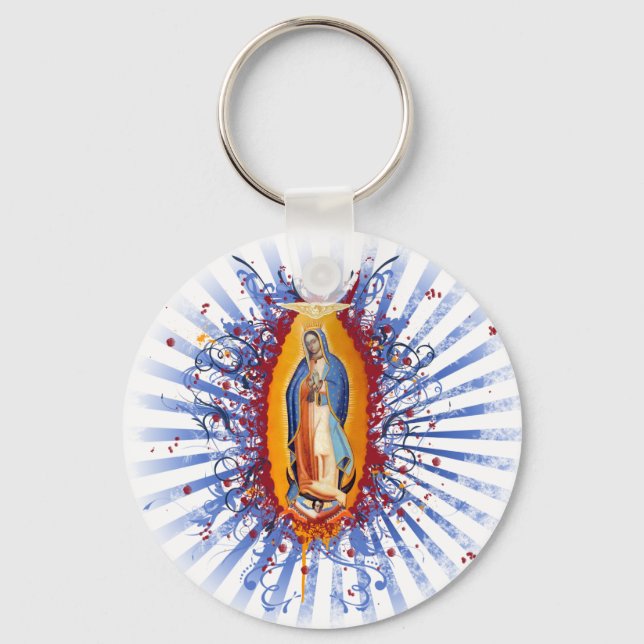 Virgen de Guadalupe Schlüsselanhänger (Vorderseite)