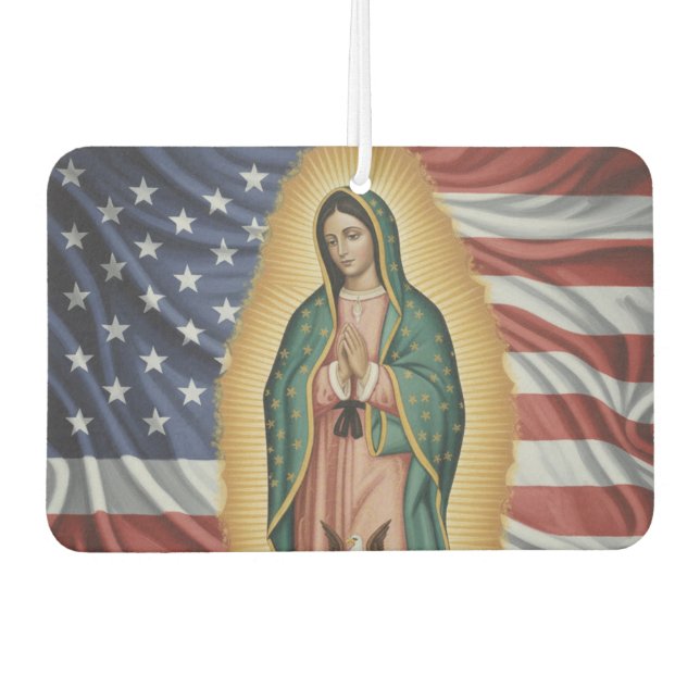 Virgen de Guadalupe - USA Autolufterfrischer (Vorderseite)