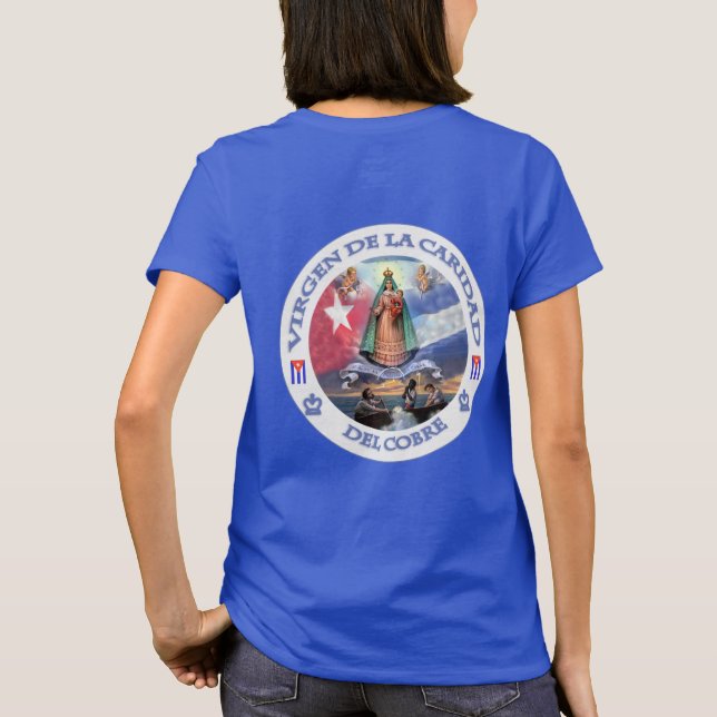 VIRGEN DE LA CARIDAD DEL COBRE T-Shirt (Rückseite)