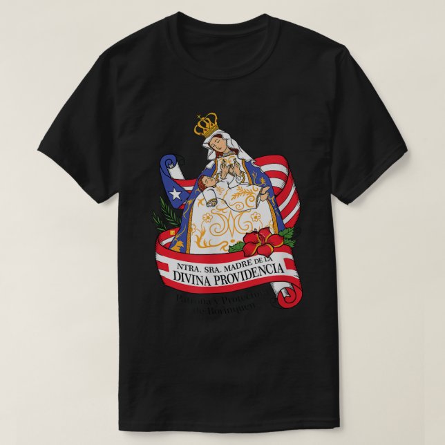 Virgen de la Providencia Patrona de Puerto Rico86 T-Shirt (Design vorne)
