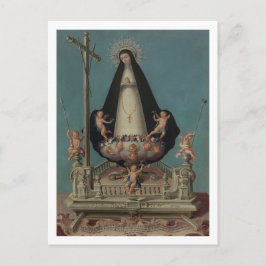Virgen de la Soledad de la Victoria–José Campeche Postkarte