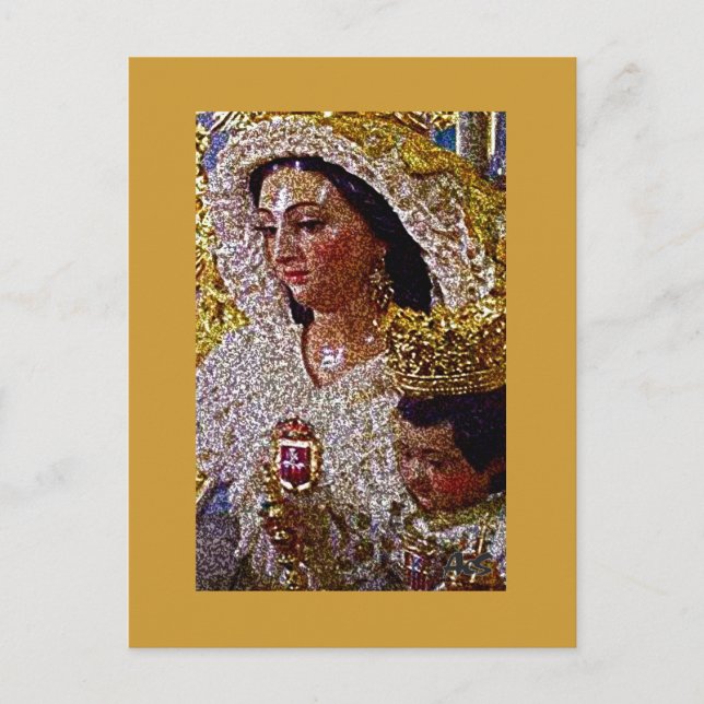 VIRGEN DE LAS MERCEDES POSTKARTE (Vorderseite)