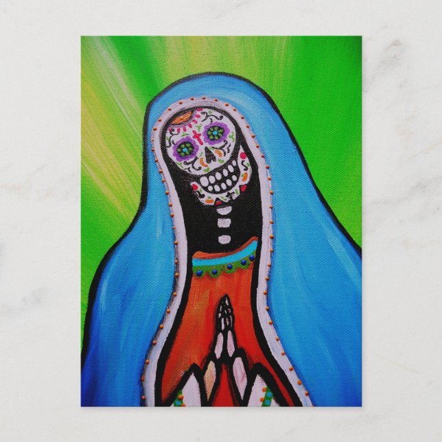 Virgen guadalupe by PRISARTS Postkarte (Vorderseite)