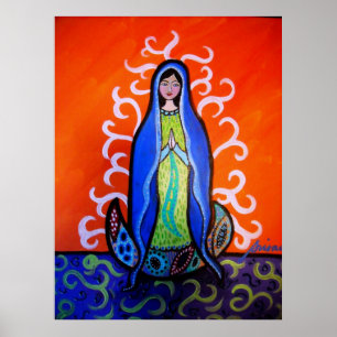 Virgen Guadalupe Poster