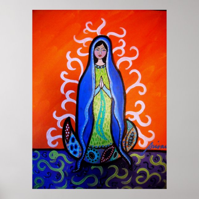 Virgen Guadalupe Poster (Vorne)