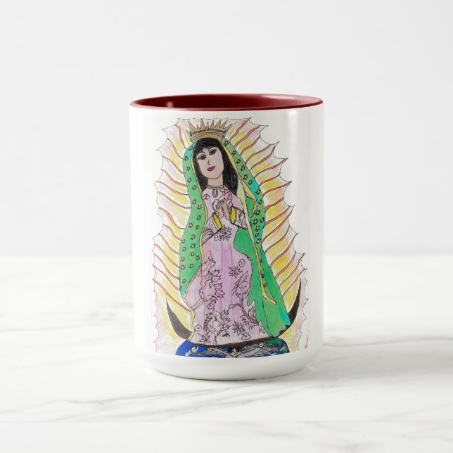 Virgen of Guadalupe Tasse (Zentrum)