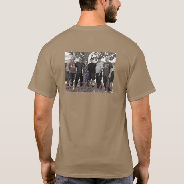 VIRGIE & THE GUZMAN Brothers-men T-Shirt (Rückseite)