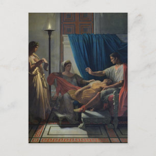 Virgil Reading the Aeneid Postkarte