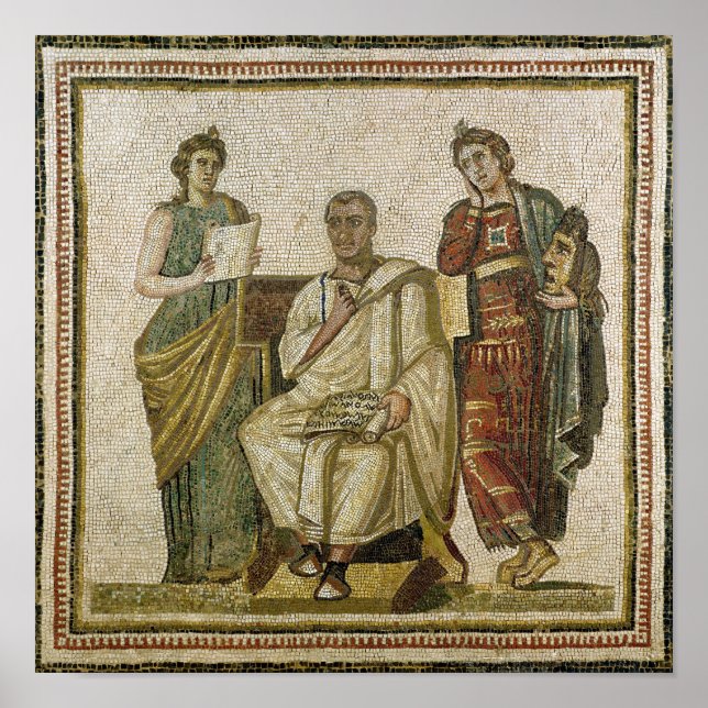 Virgil und die Musen, aus Sousse Poster (Vorne)