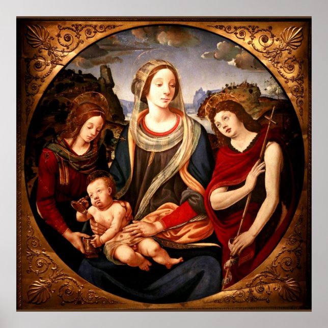 Virgin and Child Poster (Vorne)