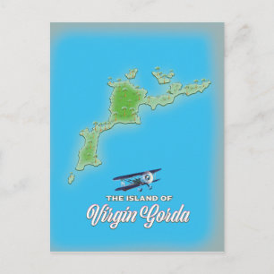 Virgin Gorda Karte