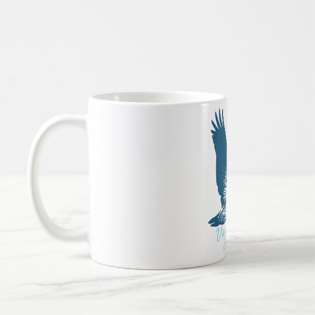 Virgin Islands brown pelican Kaffeetasse (Links)