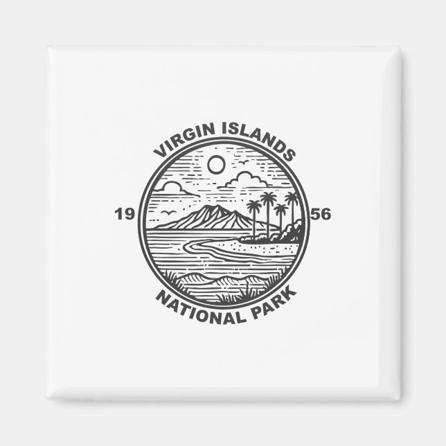 Virgin Islands National Park  Magnet (Vorne)