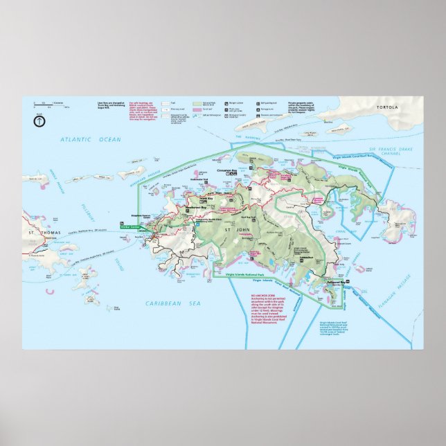 Virgin Islands National Park Poster (Vorne)