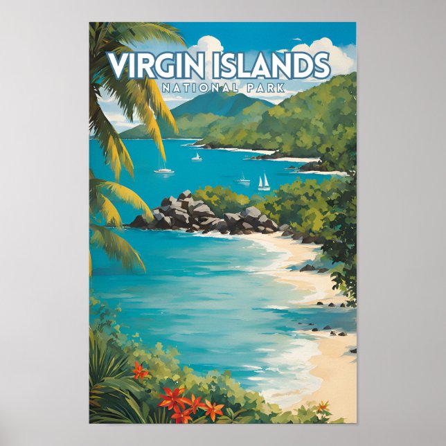 Virgin Islands National Park Poster (Vorne)