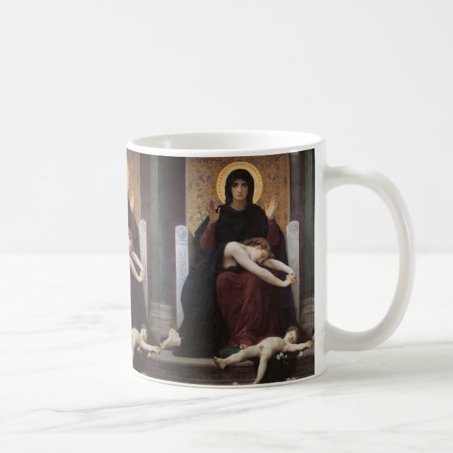 Virgin of Consolation William-Adolphe Bouguereau Kaffeetasse (Rechts)